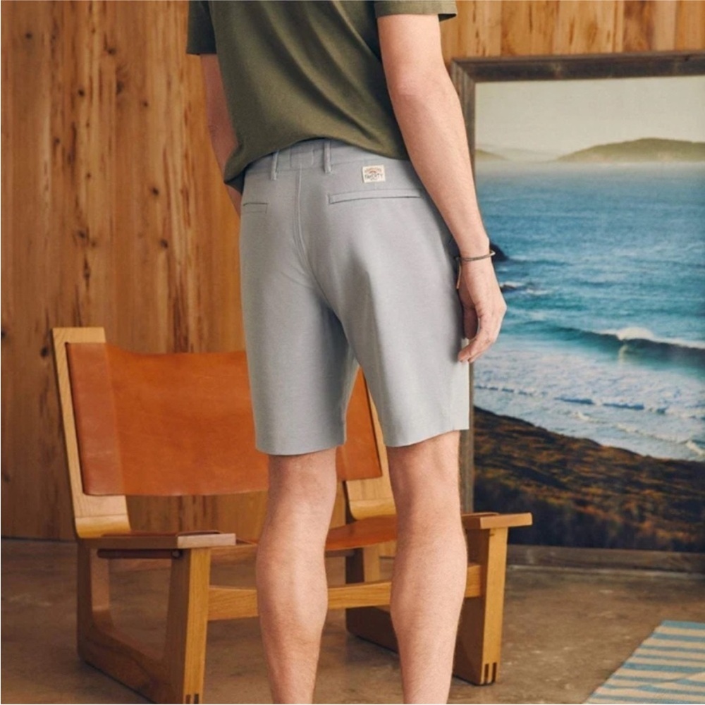Faherty 34 NWOT wear all day desert tan shorts